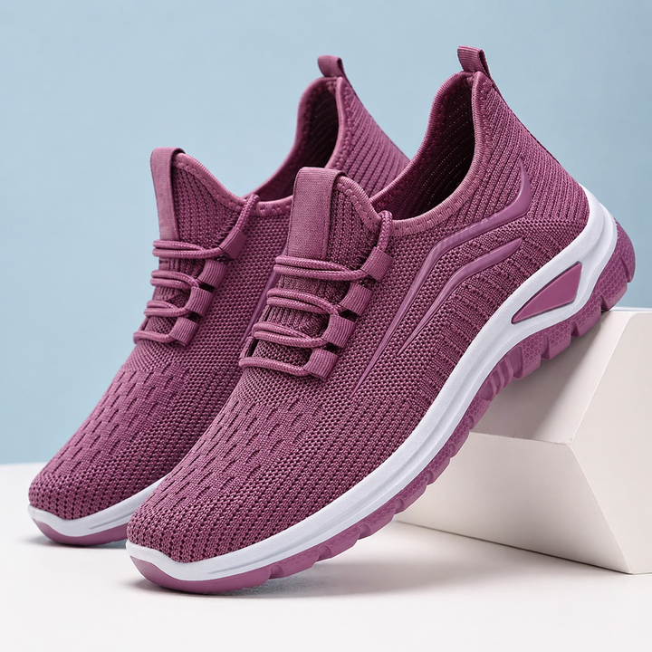Laufschuhe Damen mit Gepolstertem Fußbett und Flexibler Sohle