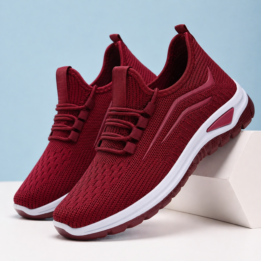 Laufschuhe Damen mit Gepolstertem Fußbett und Flexibler Sohle