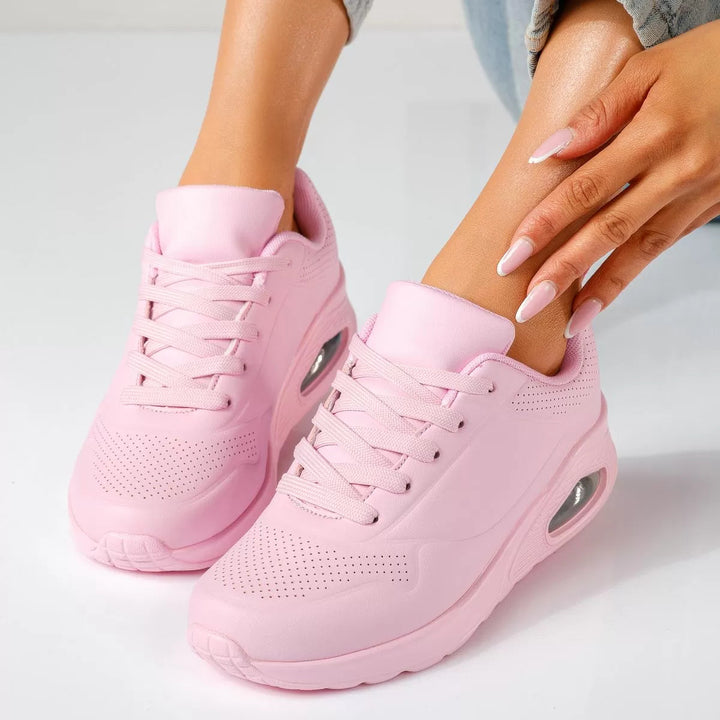 Laufschuhe Damen mit Gepolsterter Sohle und Schnürung
