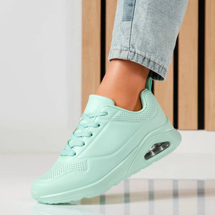 Laufschuhe Damen mit Gepolsterter Sohle und Schnürung