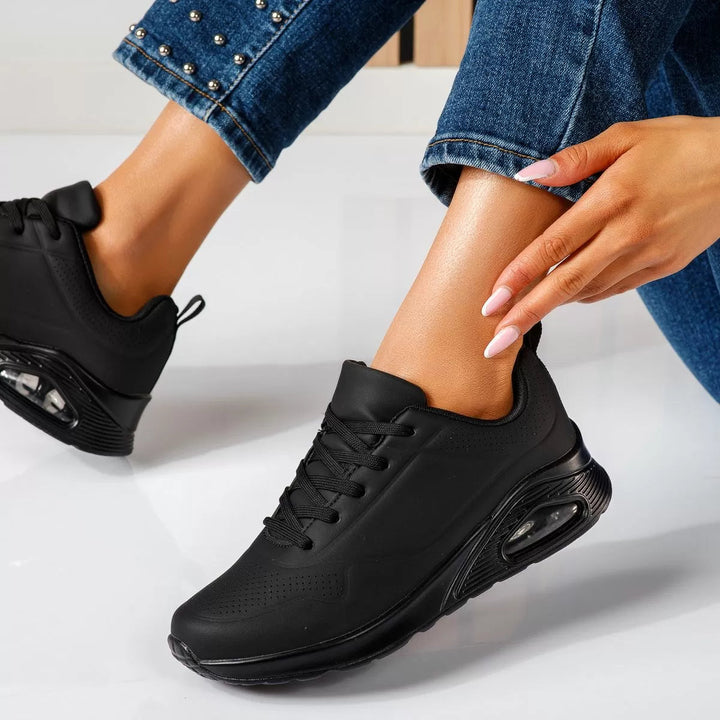 Laufschuhe Damen mit Gepolsterter Sohle und Schnürung