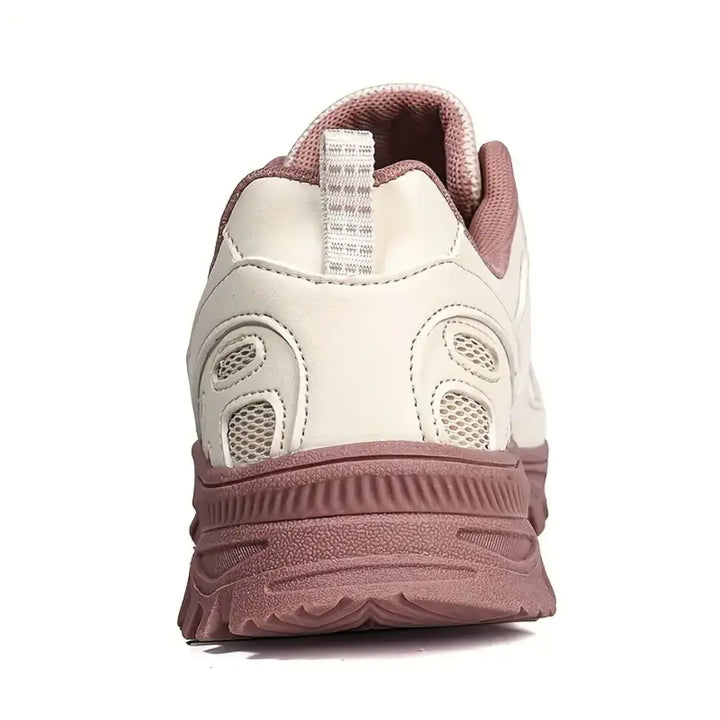 Laufschuhe Damen mit Profilsohle und Vorderer Schnürung