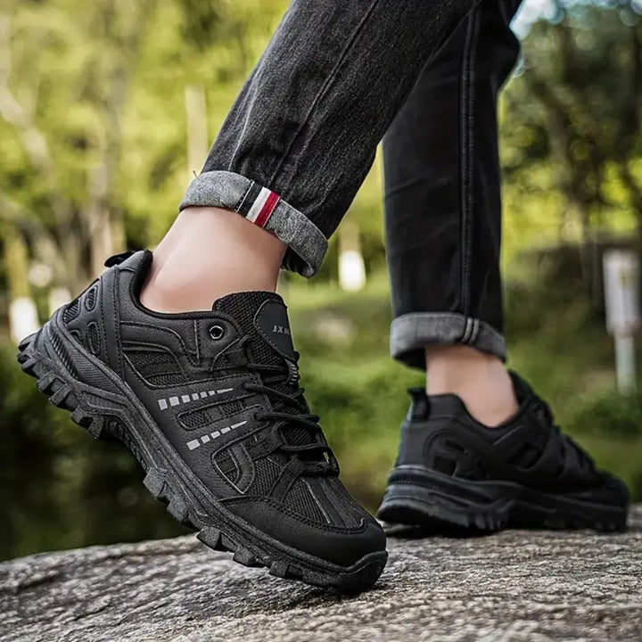 Laufschuhe Damen mit Profilsohle und Vorderer Schnürung