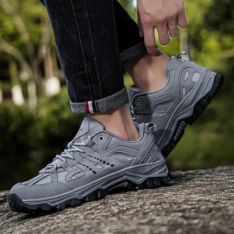Laufschuhe Damen mit Profilsohle und Vorderer Schnürung
