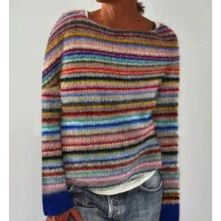 Lea | Gemütlicher Strickpullover mit Muster
