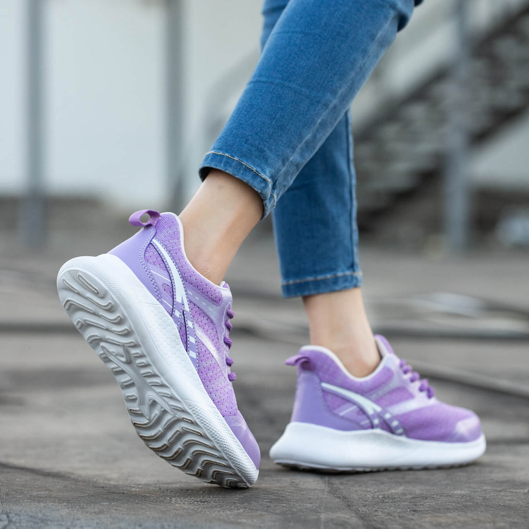 Leichte Sicherheitsschuhe Damen mit Schnürung und Stahlkappe
