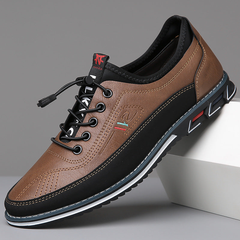 Lennox | Herren Oxford Schnürschuhe Leder Casual