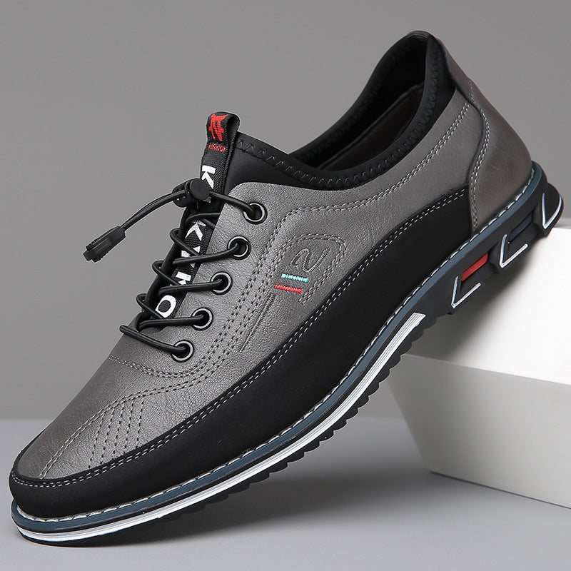 Lennox | Herren Oxford Schnürschuhe Leder Casual