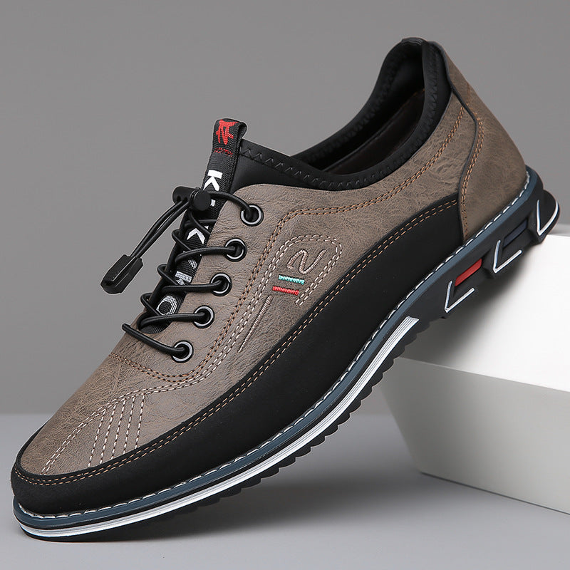 Lennox | Herren Oxford Schnürschuhe Leder Casual