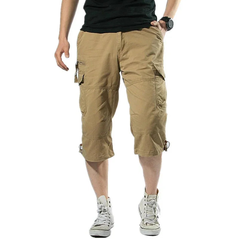 Leo | Herren Leichte Sommer Cargo Shorts