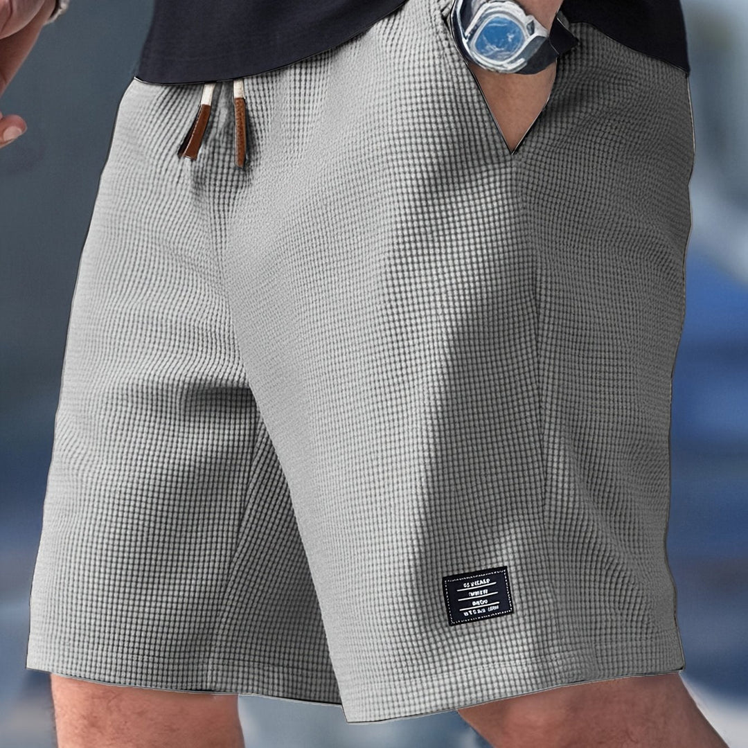 Leopold | Herren kurze Hose mit Elastikbund