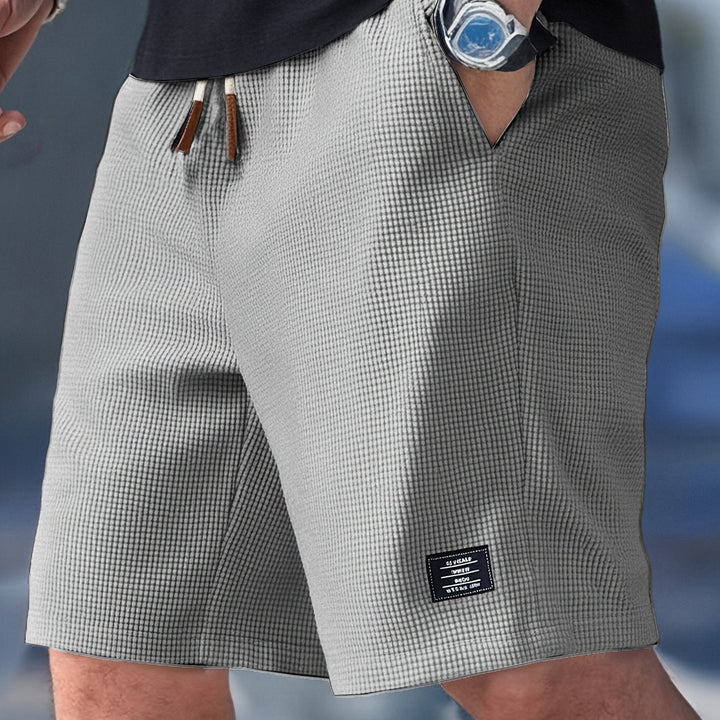 Leopold | Herren kurze Hose mit Elastikbund