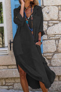 Levka | Oversized Hemdblusenkleid Midi