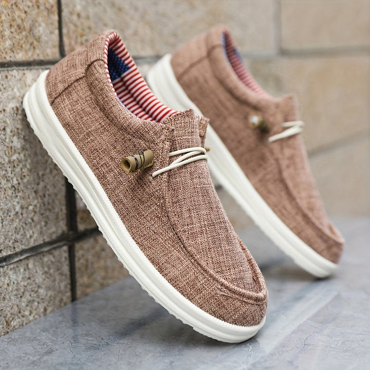 Lias | Herren Leichte Canvas Slipper