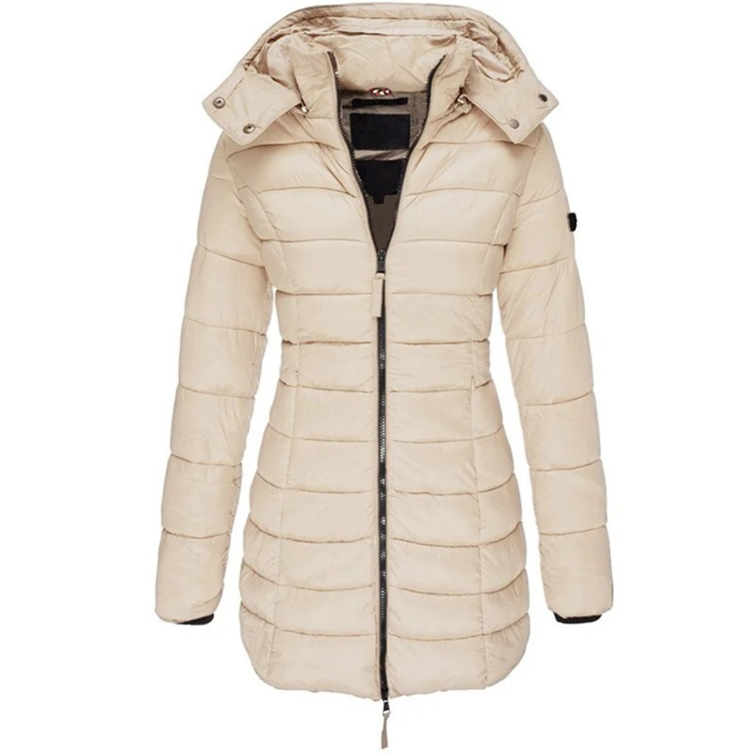 Lieselotte | Warme Winterjacke mit Kapuze