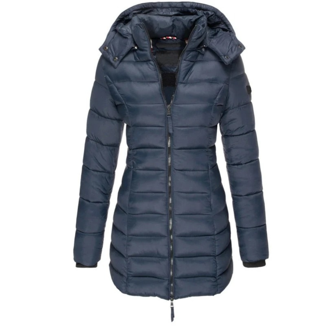 Lieselotte | Warme Winterjacke mit Kapuze