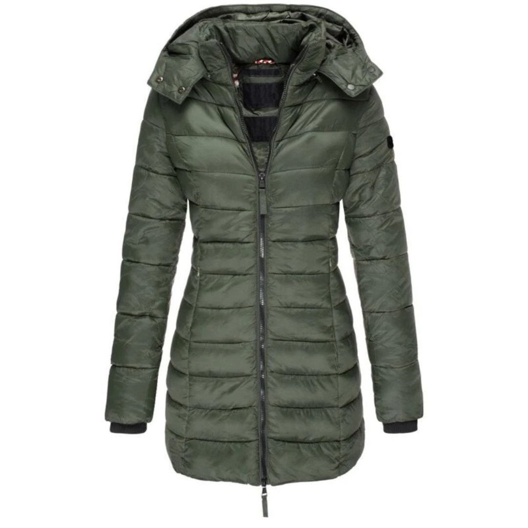 Lieselotte | Warme Winterjacke mit Kapuze