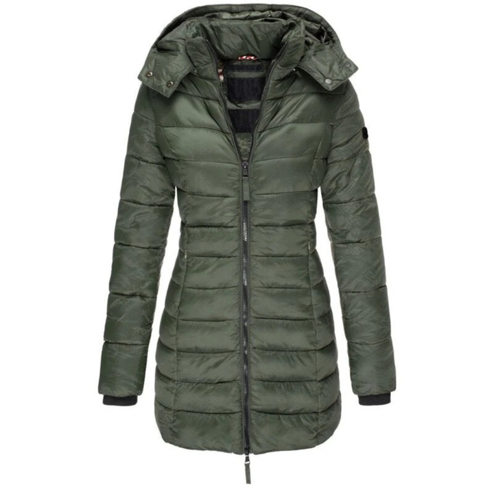 Lieselotte | Warme Winterjacke mit Kapuze
