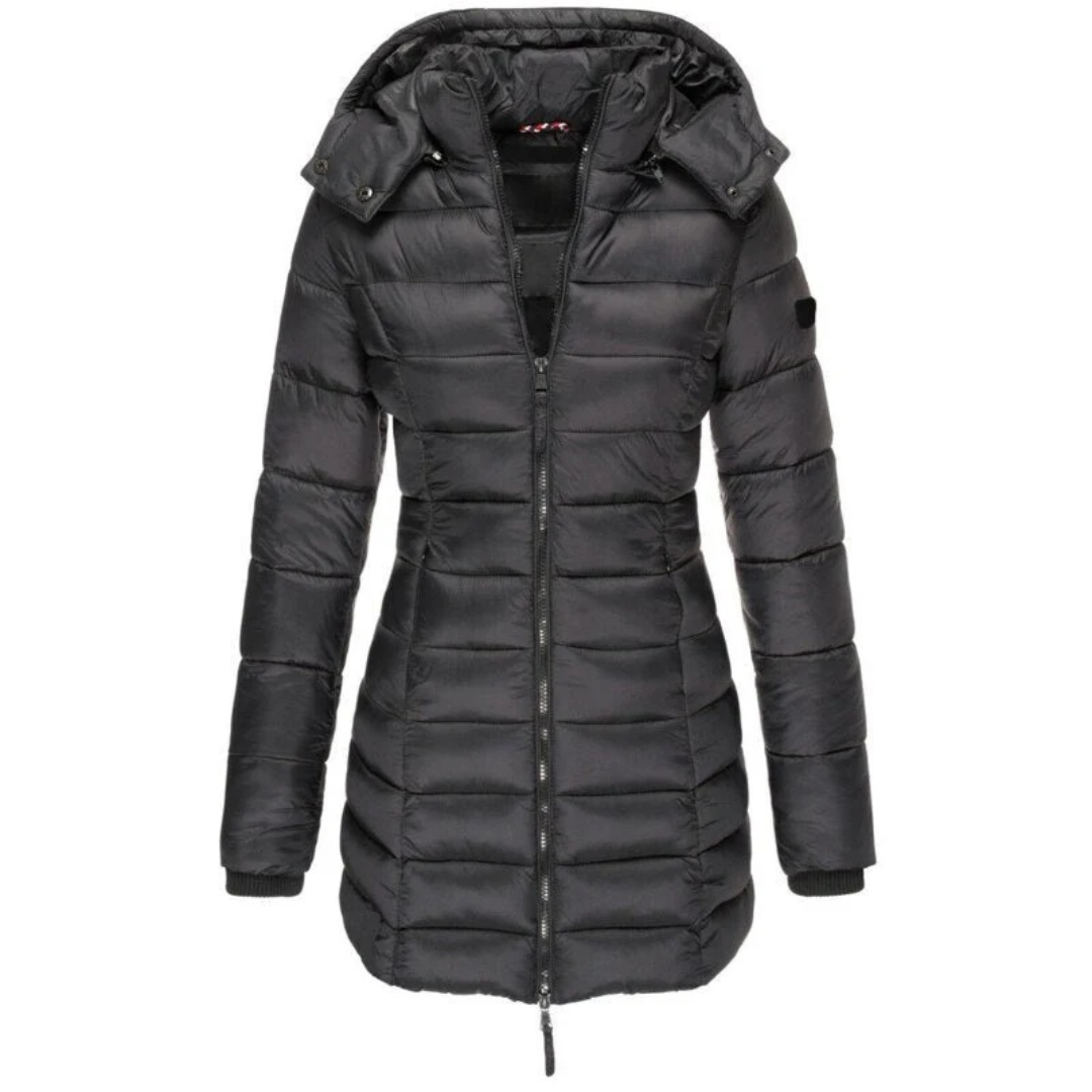 Lieselotte | Warme Winterjacke mit Kapuze
