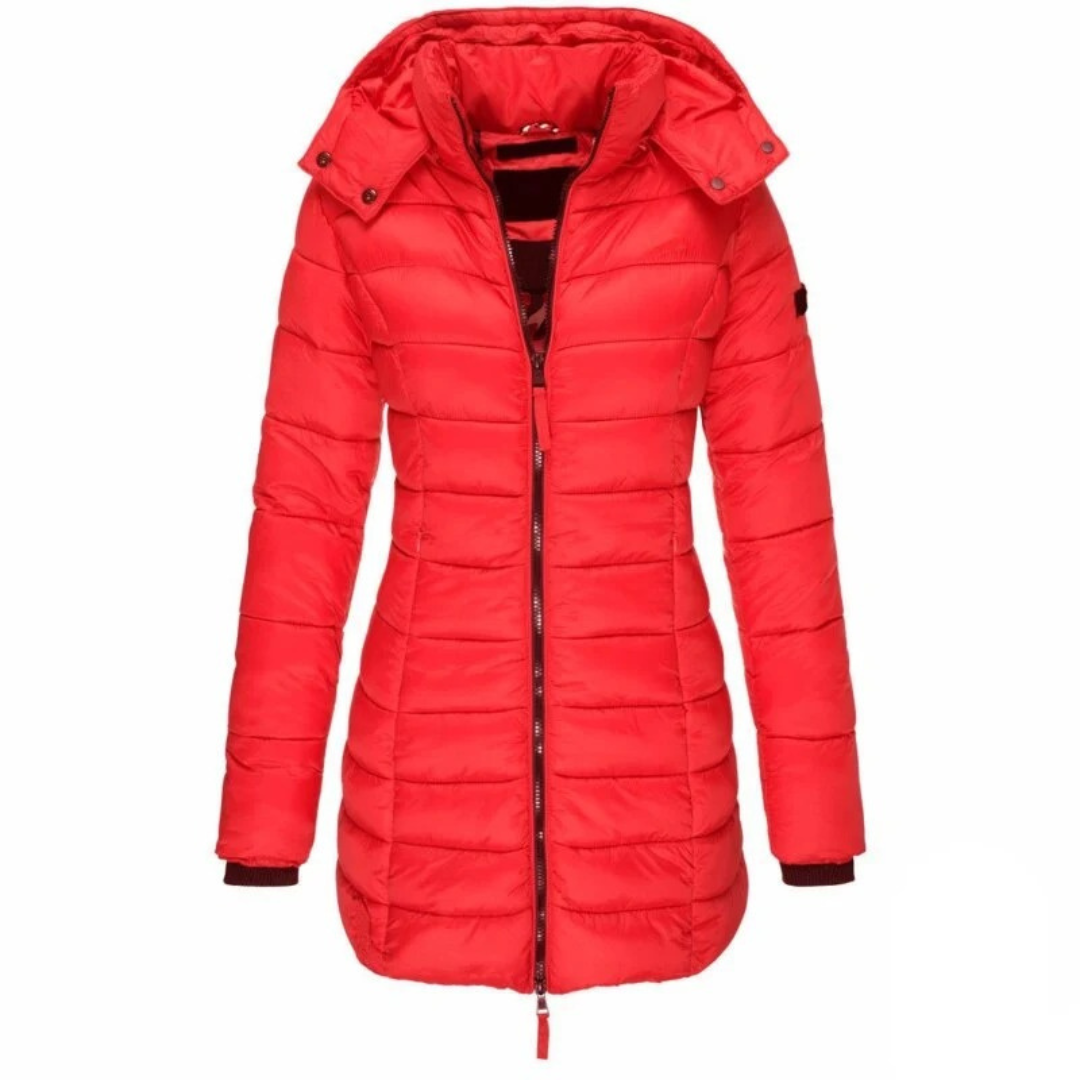 Lieselotte | Warme Winterjacke mit Kapuze