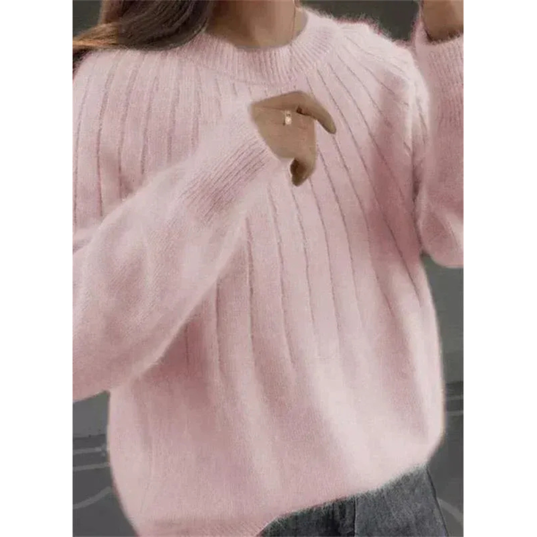Lina | Kaschmir Strickpullover Weich