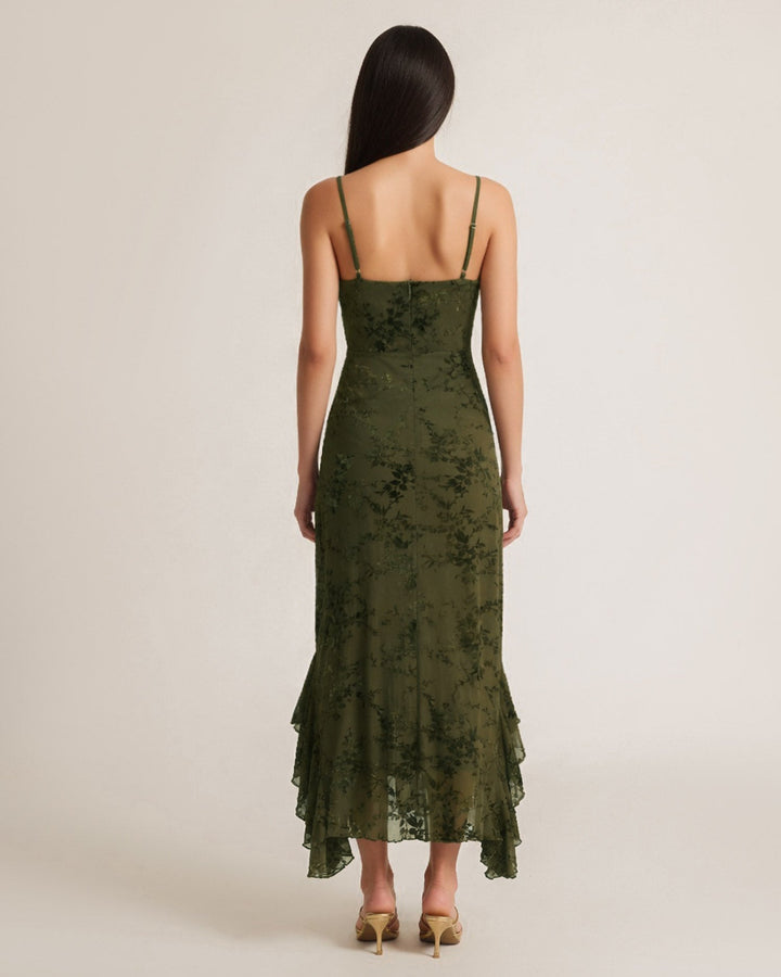 Linnea Midikleid Grün