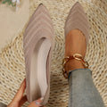 Loafer Damen mit Strickobermaterial und spitzer Zehenpartie