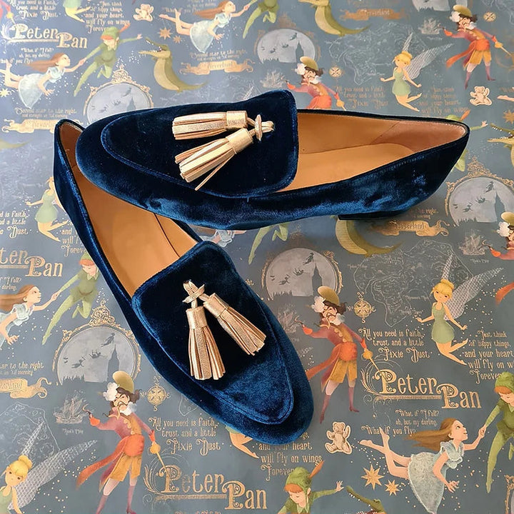Loafer Damen mit Zierquasten und Elegantem Schnitt