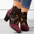 Léontine | Elegante Stiefeletten mit Blockabsatz