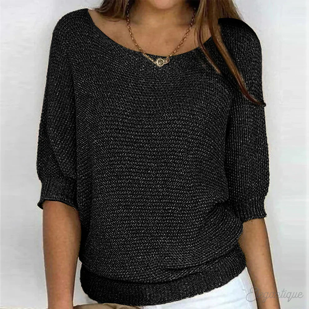Louisa | Eleganter Feinstrick Pullover