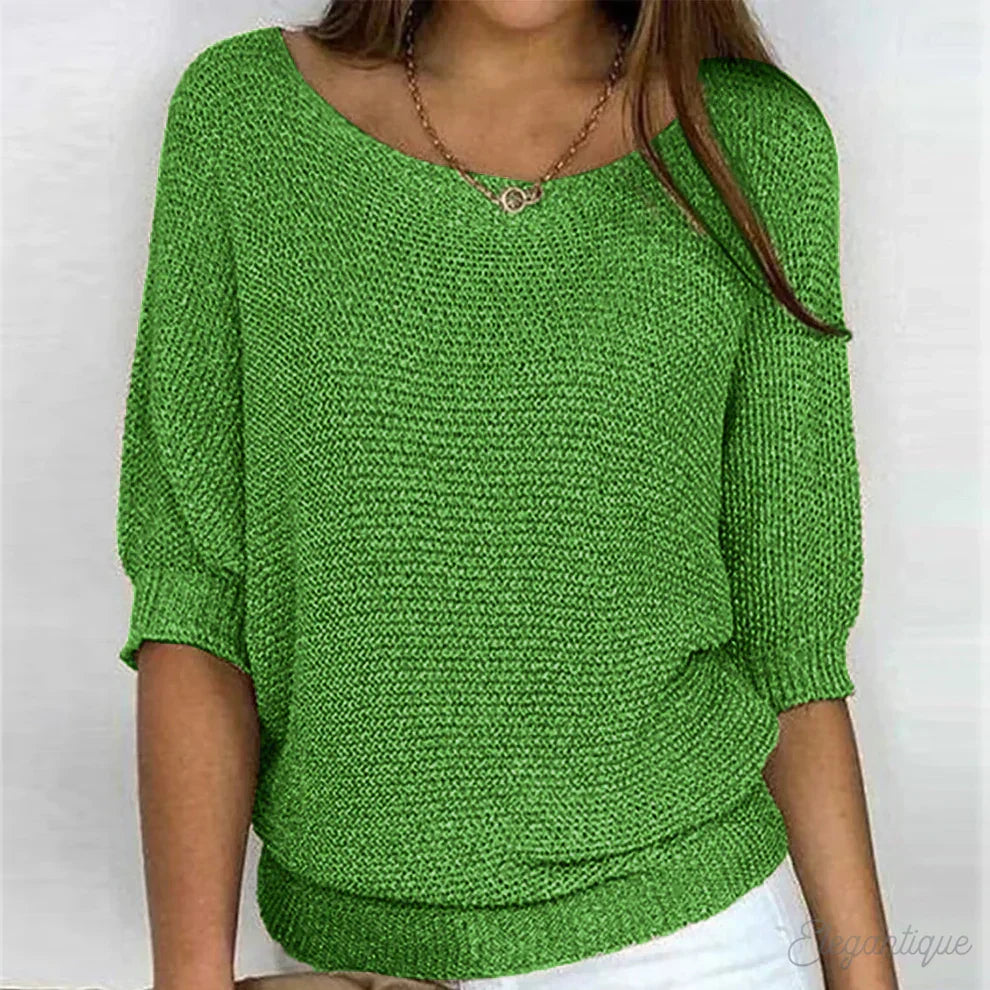 Louisa | Eleganter Feinstrick Pullover