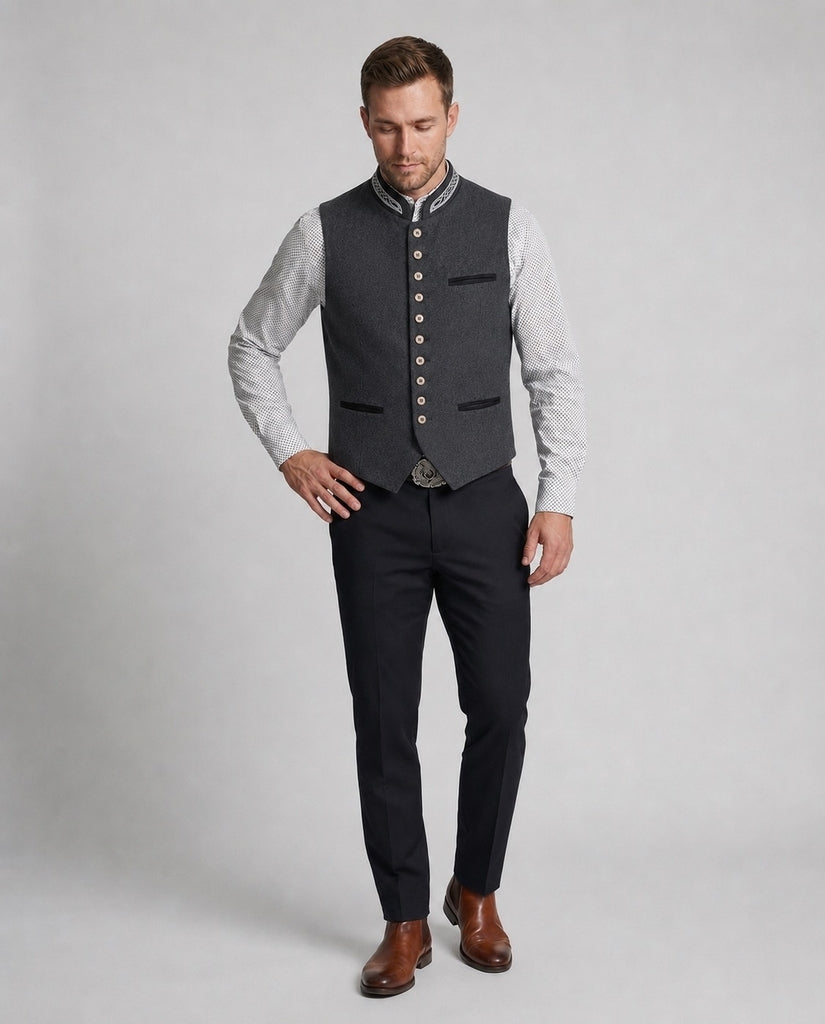 Ludwig | Herren Traditionelle Trachtenweste