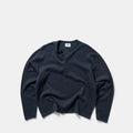 Lukas | Herren Oversized Henley Langarmshirt mit Waffelstruktur
