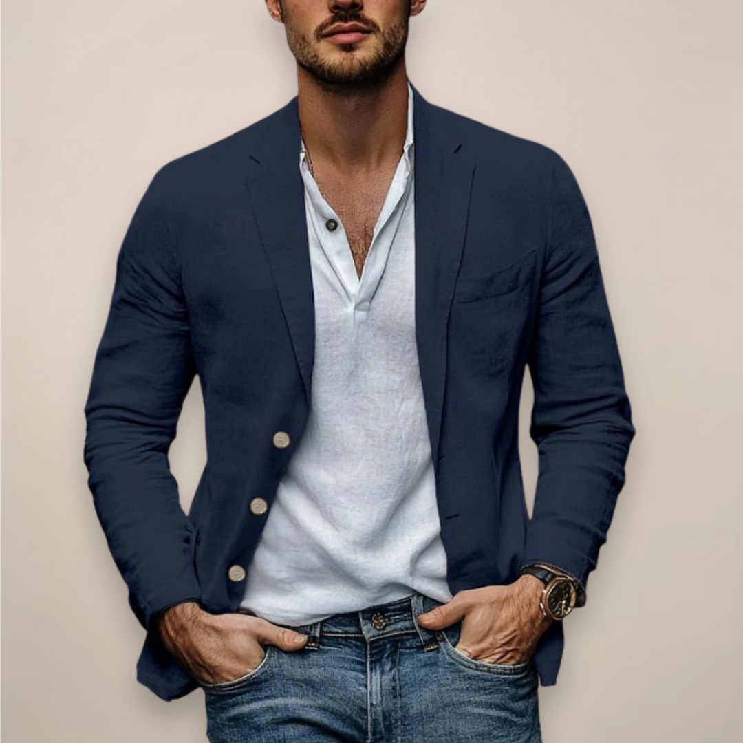 Lutz | Herren Moderner Casual Sommerblazer