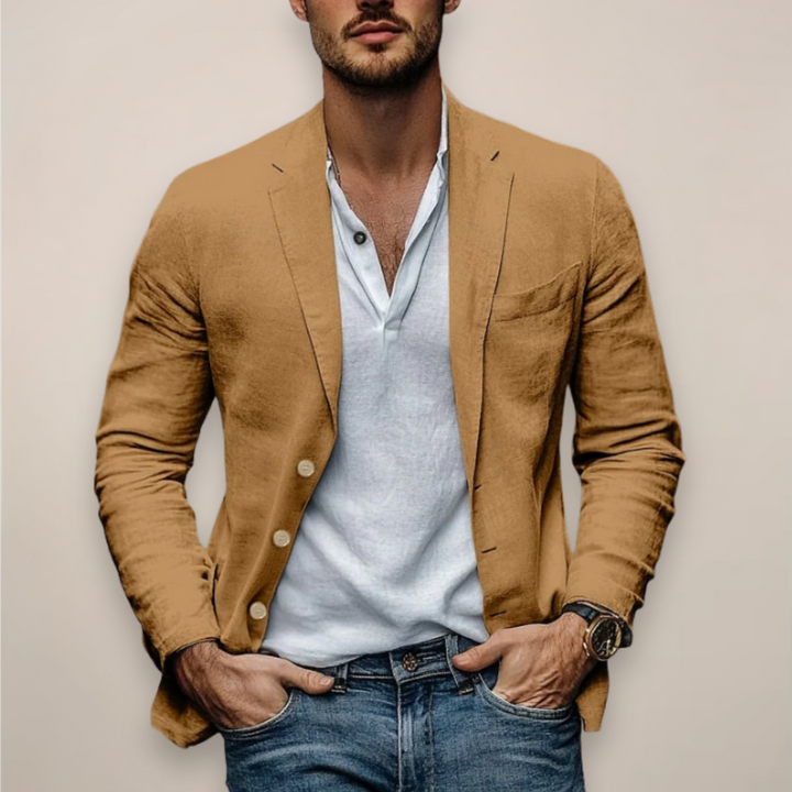 Lutz | Herren Moderner Casual Sommerblazer
