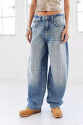 Malin | Lässige Tiefsitzende Baggy Jeans