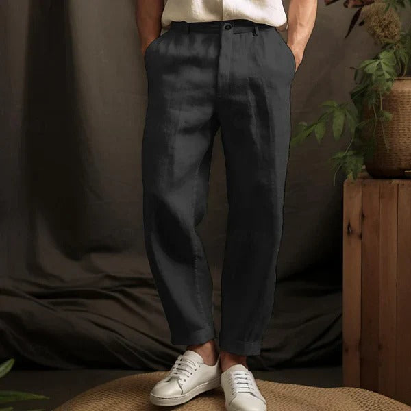 Malte | Herren Leichte Sommer Leinenhose