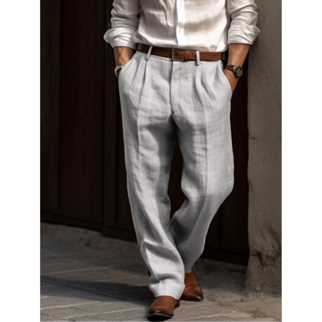 Manuel | Herren Leichte Leinenhose