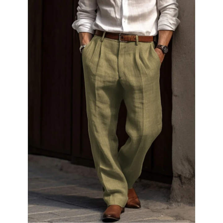 Manuel | Herren Leichte Leinenhose