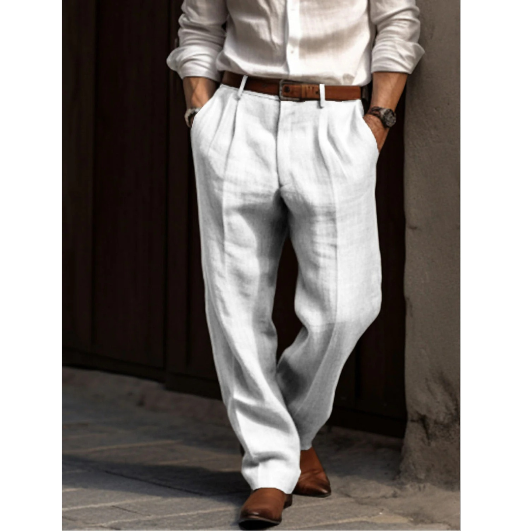 Manuel | Herren Leichte Leinenhose