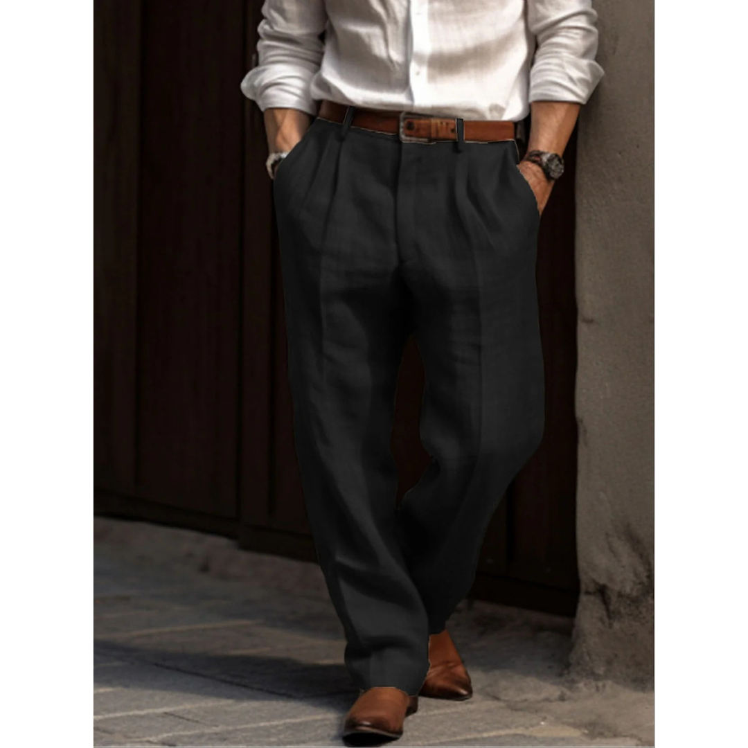 Manuel | Herren Leichte Leinenhose