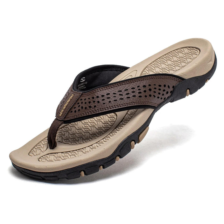 Marco | Herren Outdoor Zehensandalen mit Profilsohle
