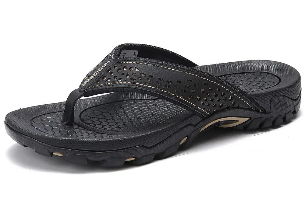 Marco | Herren Outdoor Zehensandalen mit Profilsohle