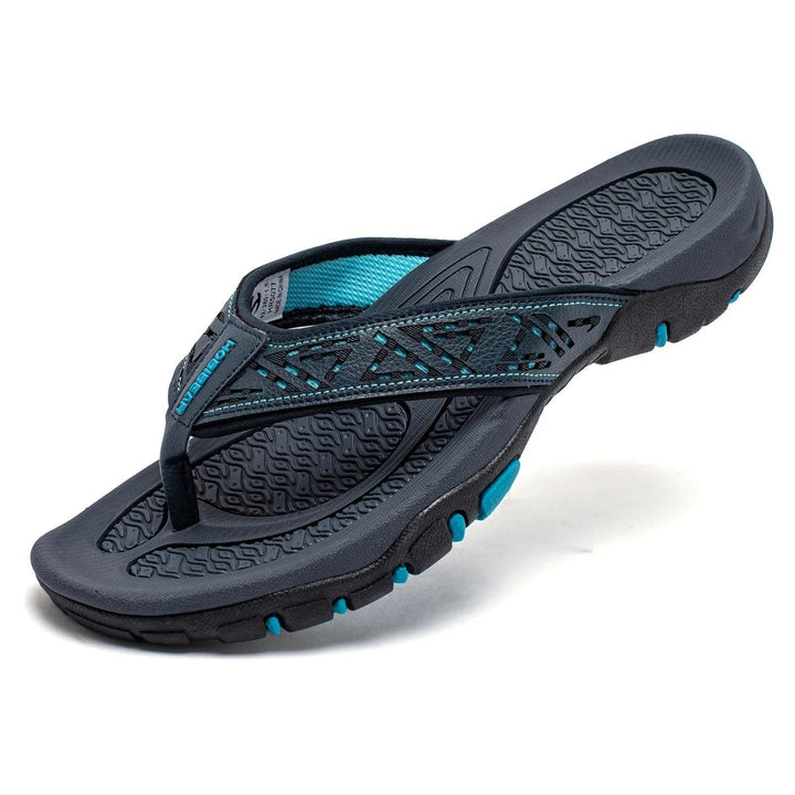 Marco | Herren Outdoor Zehensandalen mit Profilsohle