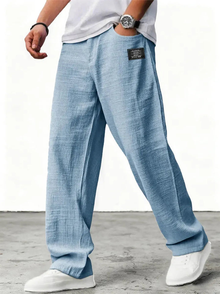 Marei | Elegante Atmungsaktive Leinenhose
