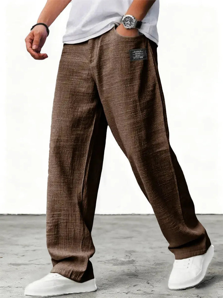 Marei | Elegante Atmungsaktive Leinenhose