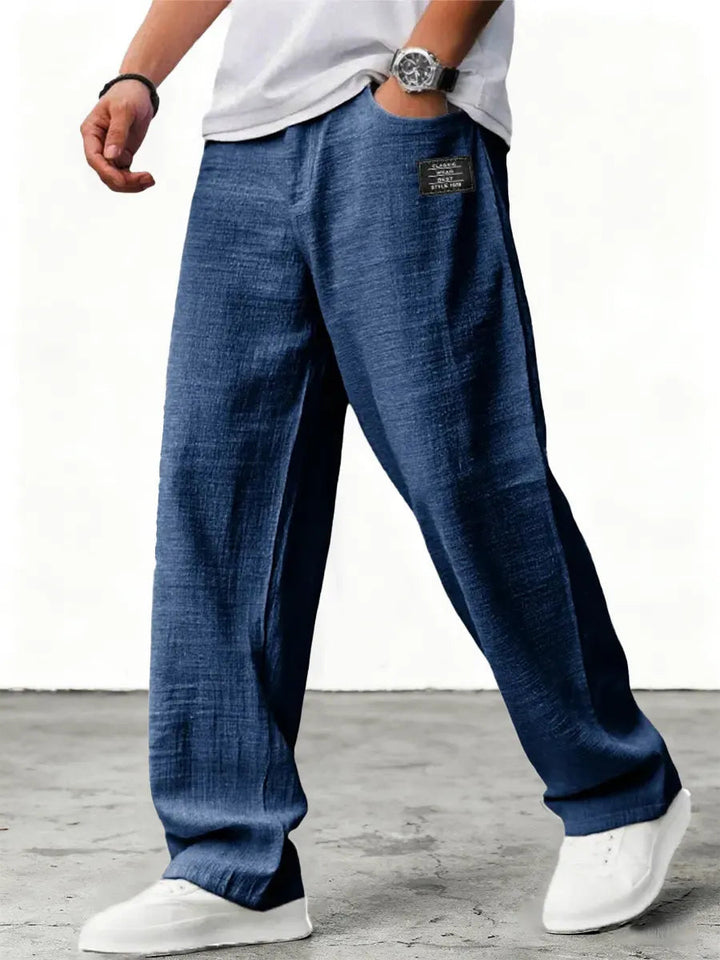 Marei | Elegante Atmungsaktive Leinenhose