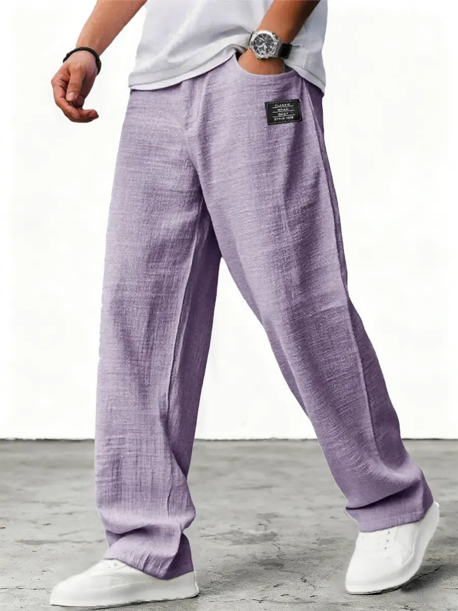 Marei | Elegante Atmungsaktive Leinenhose
