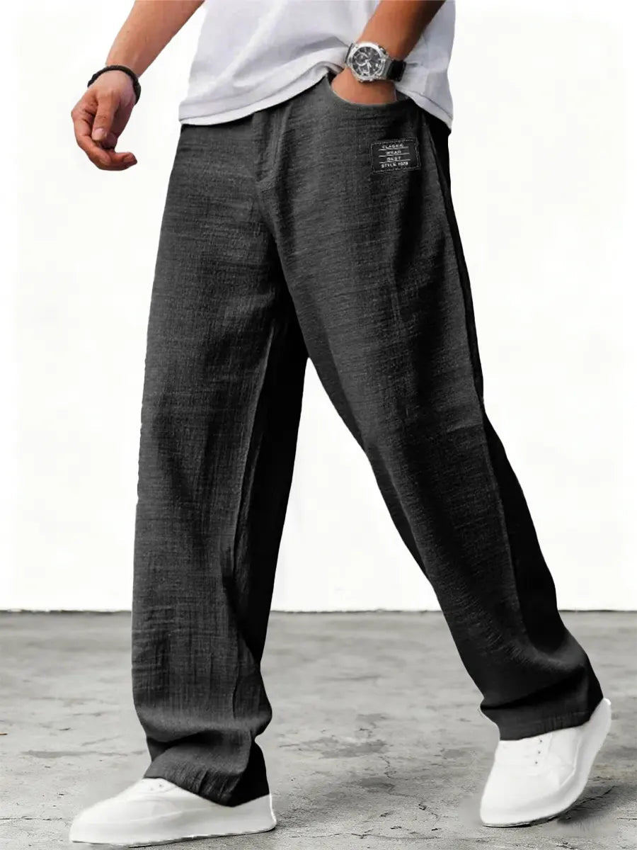 Marei | Elegante Atmungsaktive Leinenhose
