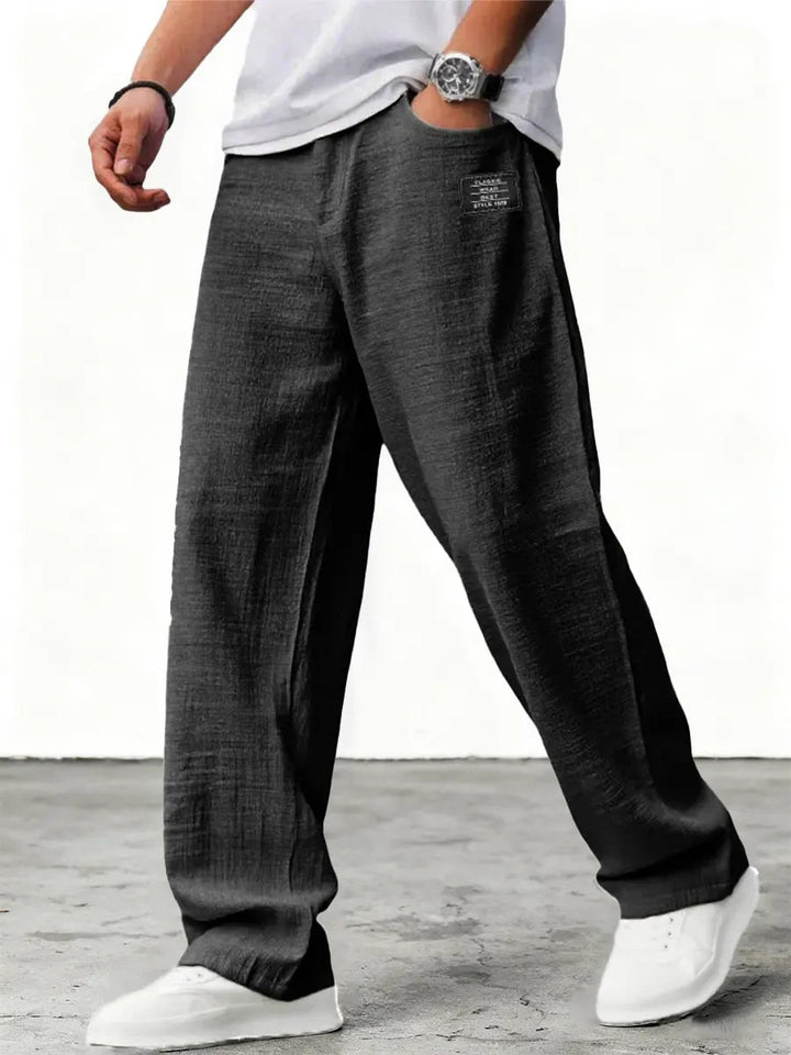 Marei | Elegante Atmungsaktive Leinenhose